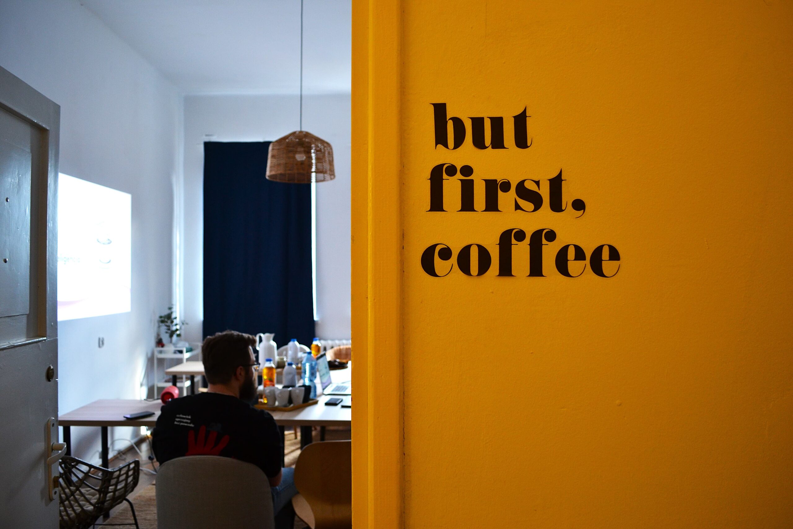 Spotkanie Digitie Coffee w biurze Digitie Studio