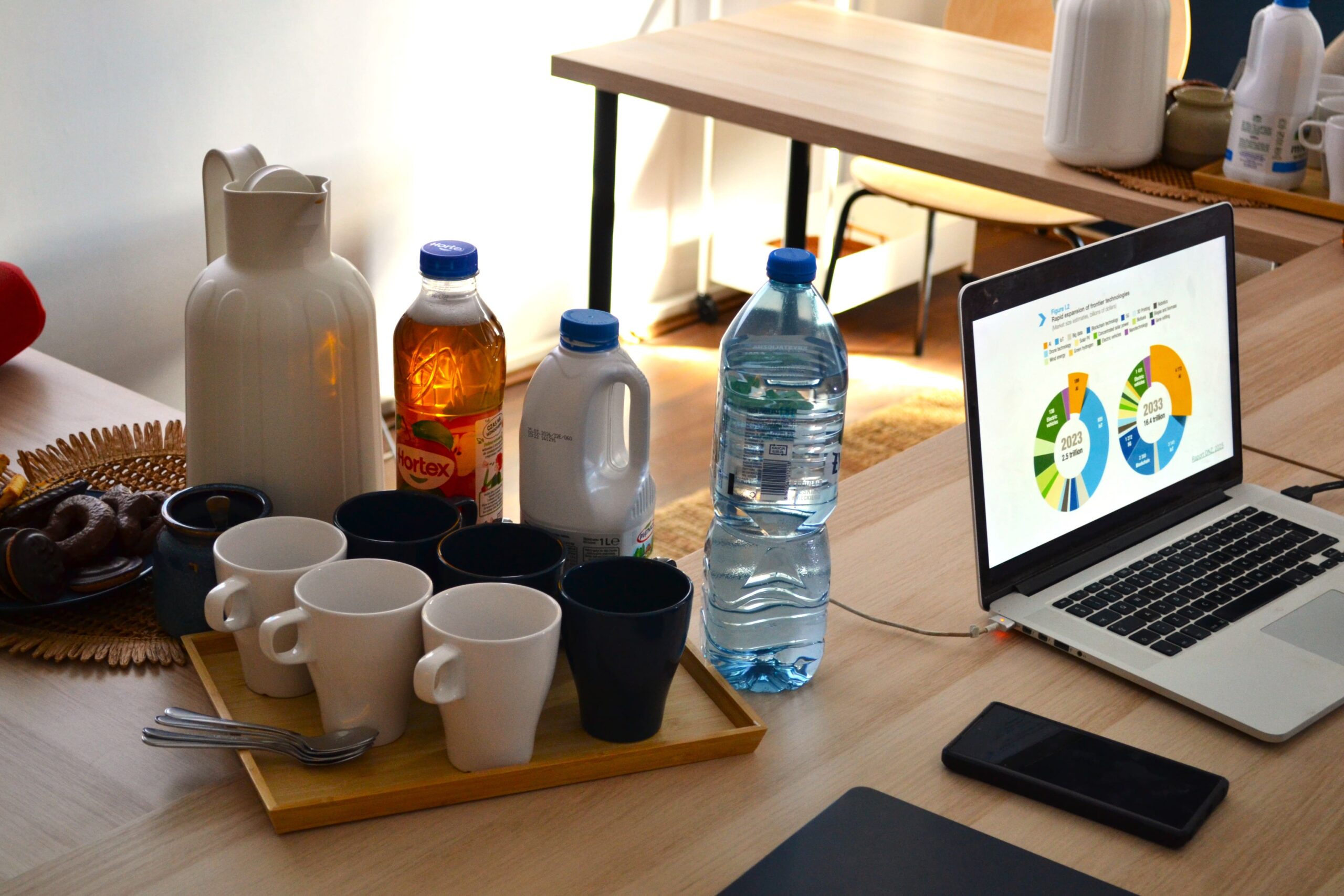 Rozmowy uczestników podczas spotkania Digitie Coffee